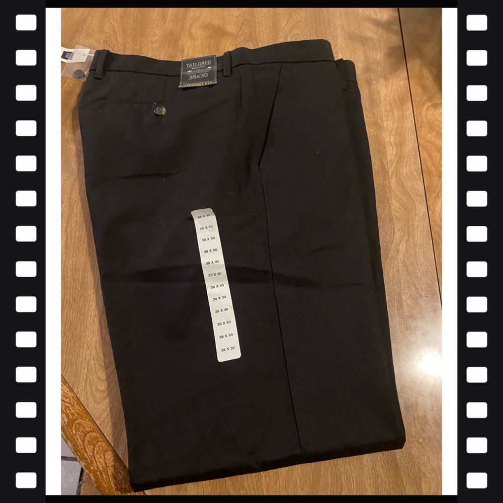 GAP TAILORED BLACK Dress PANTS